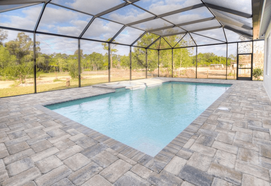 Harden Custom Homes Pool Home